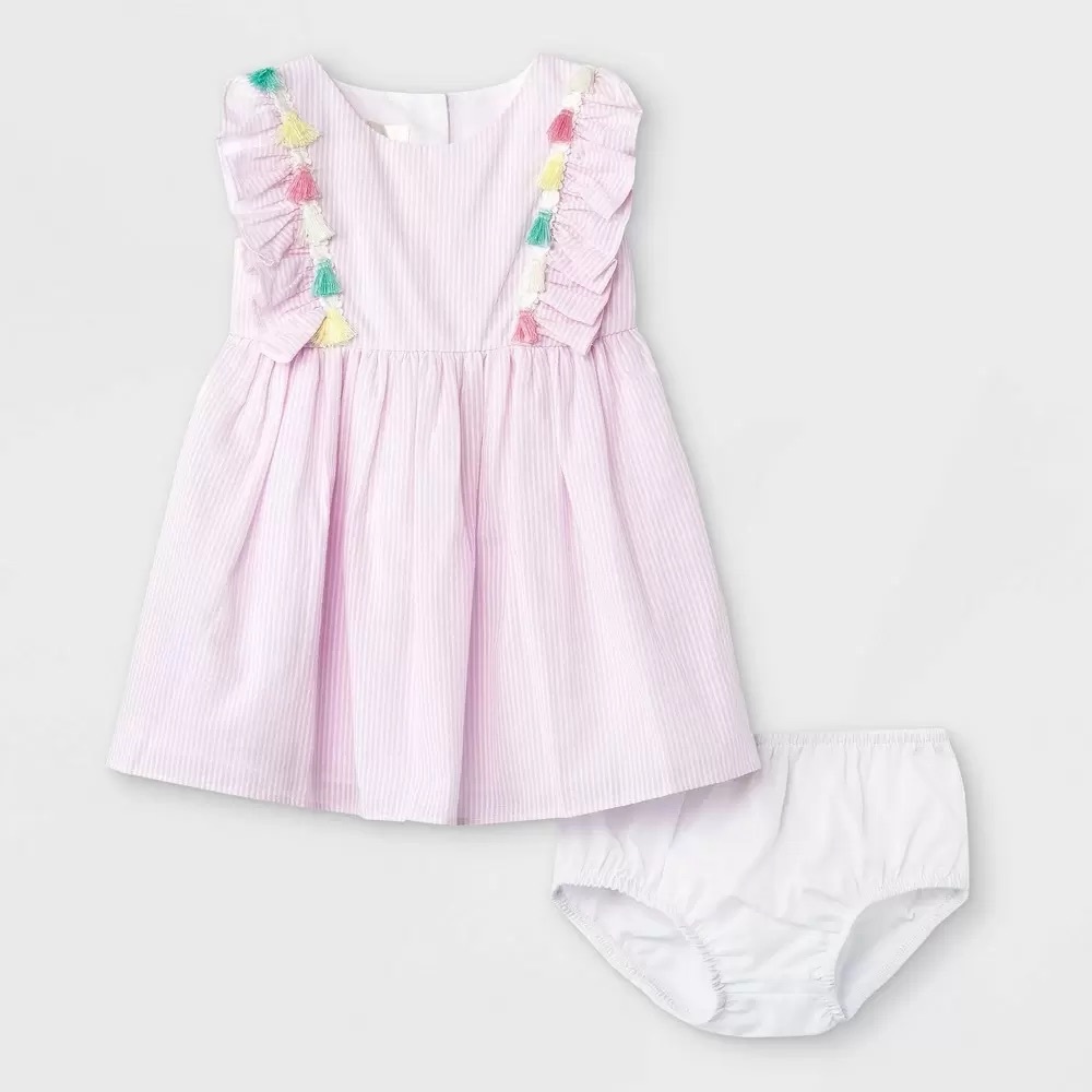 NEW! Mia & Mimi Baby Girls' Tassel Dress